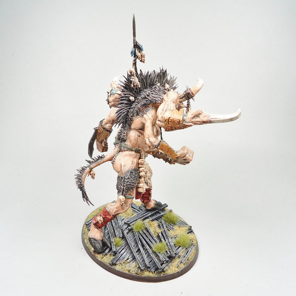 Warhammer Fantasy Age of Sigmar Army Beasts Of Chaos Beastmen Ghorgon Painted