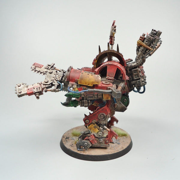 Warhammer 40k Ork Army Ork Deff Dread Painted And Based