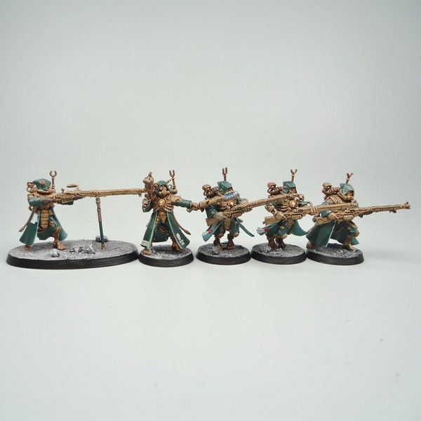 Warhammer 40k Army Adeptus Mechanicus Skitarii Rangers x10 Painted