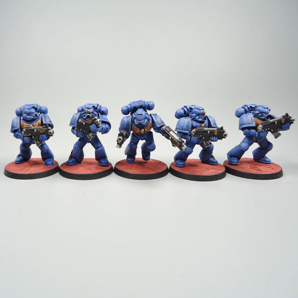 Warhammer 40k Army Space Marines Ultramarines Tactical Squad Painted