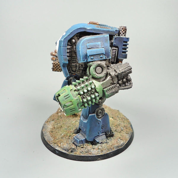 Warhammer 40k Army Space Marines Ultramarines Leviathan Dreadnought Painted