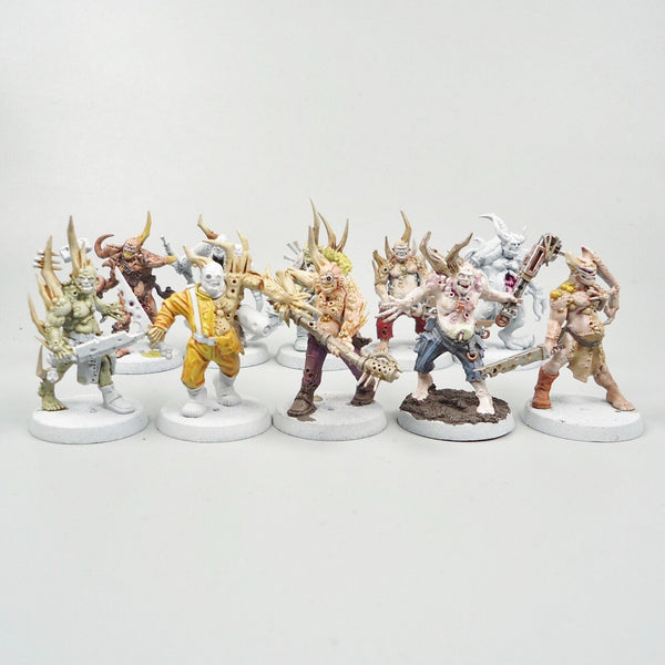 Death Guard Poxwalkers x10 Part Painted - Warhammer 40k Army