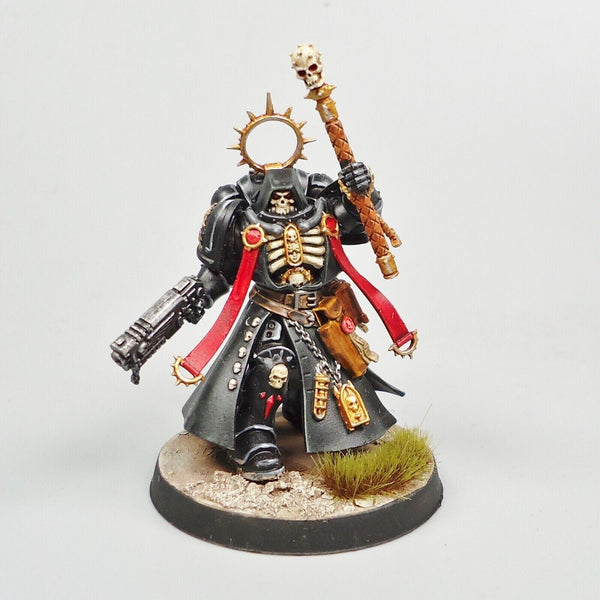 Warhammer 40k Army Space Marines  Unnumbered Sons Primaris Chaplain Painted