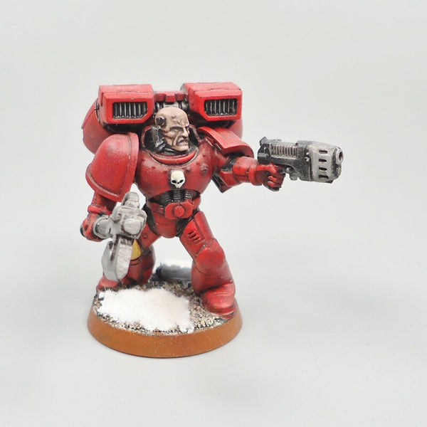 Warhammer 40k Space Marines Blood Angels Assault Marine Painted