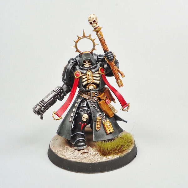 Warhammer 40k Army Space Marines  Unnumbered Sons Primaris Chaplain Painted