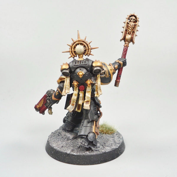 Warhammer 40k Space Marines Ultramarines Primaris Chaplain Painted