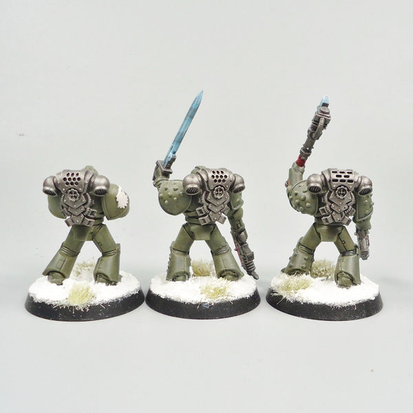 Warhammer 40k Space Marines x3 Painted