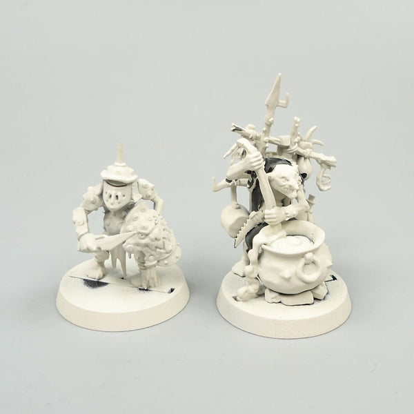 Kruleboyz Grots x2 Undercoated - Warhammer Fantasy Age of Sigmar Army