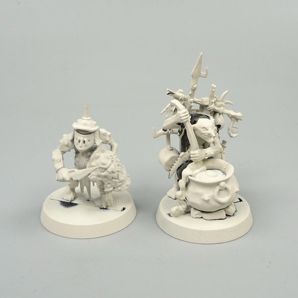 Kruleboyz Grots x2 Undercoated - Warhammer Fantasy Age of Sigmar Army