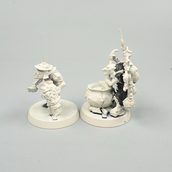 Kruleboyz Grots x2 Undercoated - Warhammer Fantasy Age of Sigmar Army