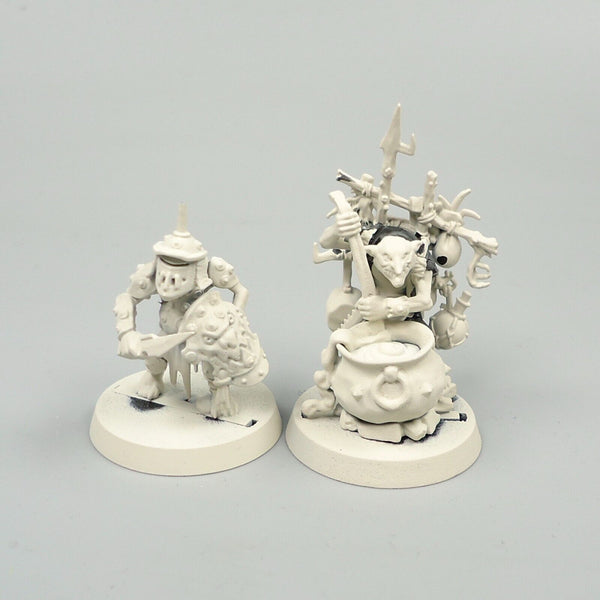 Kruleboyz Grots x2 Undercoated - Warhammer Fantasy Age of Sigmar Army