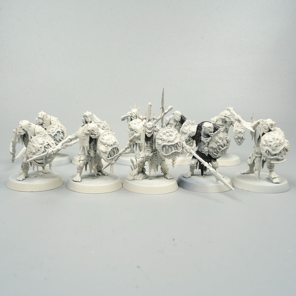 Kruleboyz Gutrippaz x10 Undercoated - Warhammer Fantasy Age of Sigmar Army