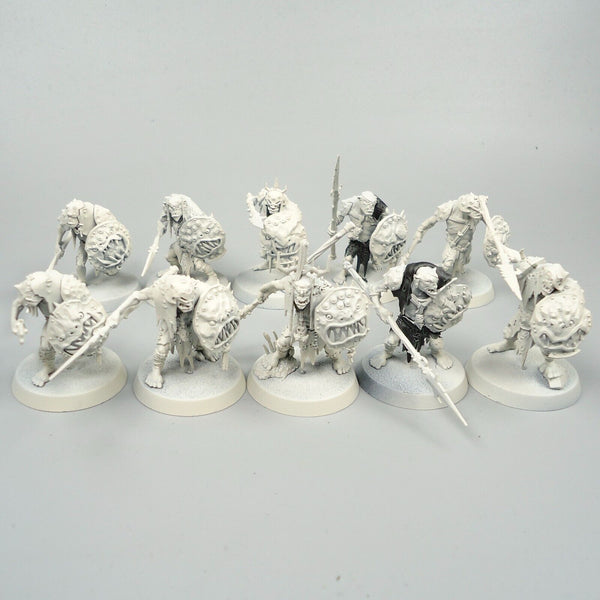 Kruleboyz Gutrippaz x10 Undercoated - Warhammer Fantasy Age of Sigmar Army