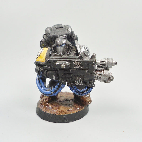 Warhammer 40k Space Marines Deathwatch Multi Melta Marine Painted