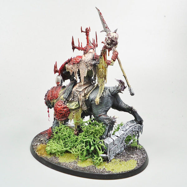 Killaboss on Great Gnashtoof - Kruleboyz Orruk Warhammer Fantasy Age of Sigmar