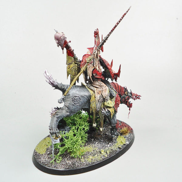 Killaboss on Great Gnashtoof - Kruleboyz Orruk Warhammer Fantasy Age of Sigmar