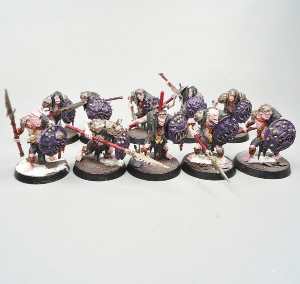 Gutrippaz x10 Painted - Kruleboyz Orruk Warhammer Fantasy Age of Sigmar