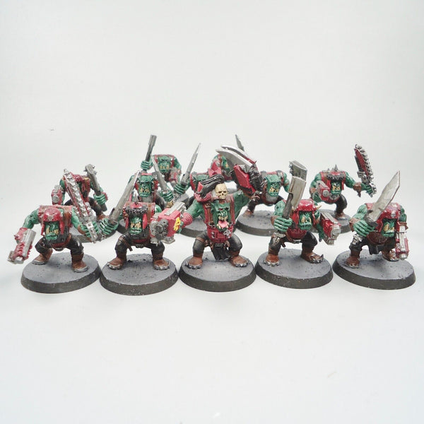 Ork Boyz x12 Painted - Warhammer 40k Army