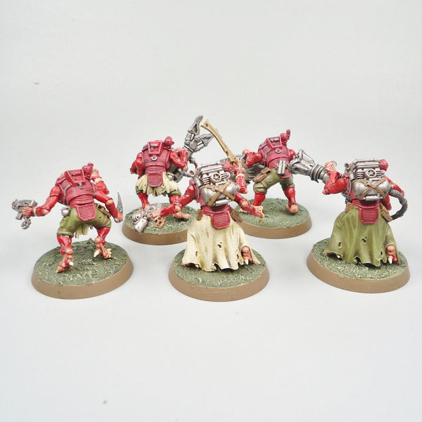 Genestealer Cults Acolyte Hybrids x5 Painted - Warhammer 40k Army