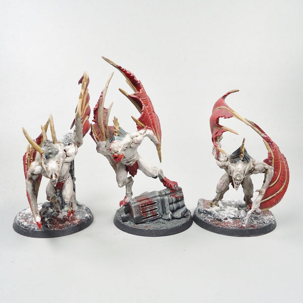 Flesh Eater Courts Crypt Flayers x3 Painted Warhammer Fantasy Age of Sigmar Army