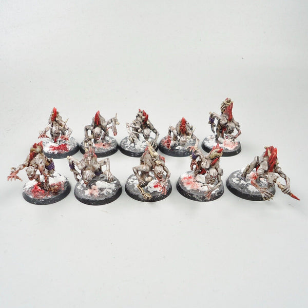 Flesh Eater Courts Crypt Ghouls x10 Painted Warhammer Fantasy Age of Sigmar Army