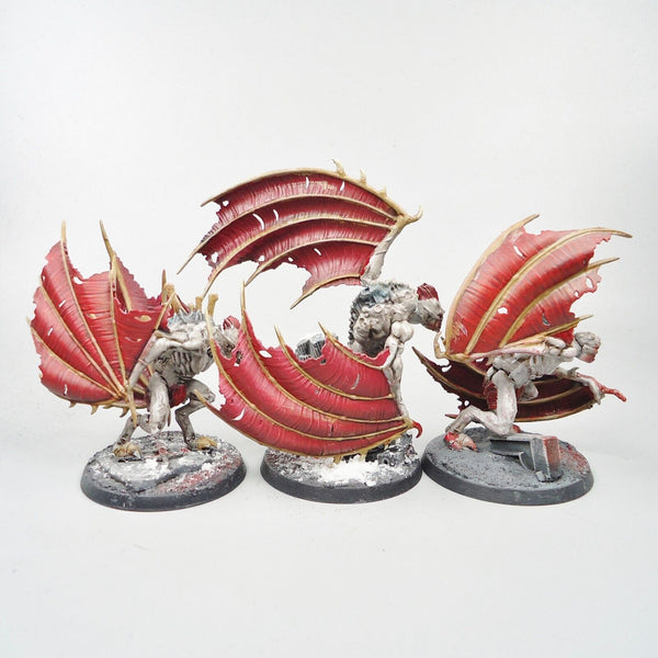 Flesh Eater Courts Crypt Flayers x3 Painted Warhammer Fantasy Age of Sigmar Army