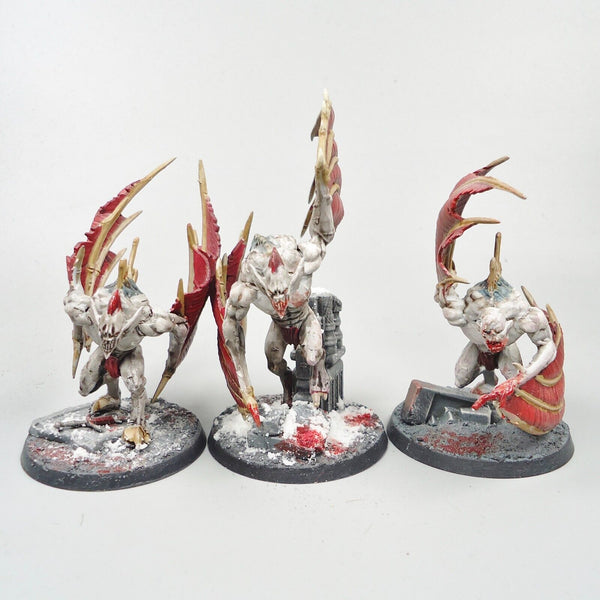 Flesh Eater Courts Crypt Flayers x3 Painted Warhammer Fantasy Age of Sigmar Army