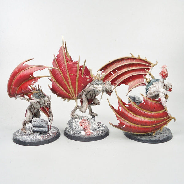 Flesh Eater Courts Crypt Flayers x3 Painted Warhammer Fantasy Age of Sigmar Army