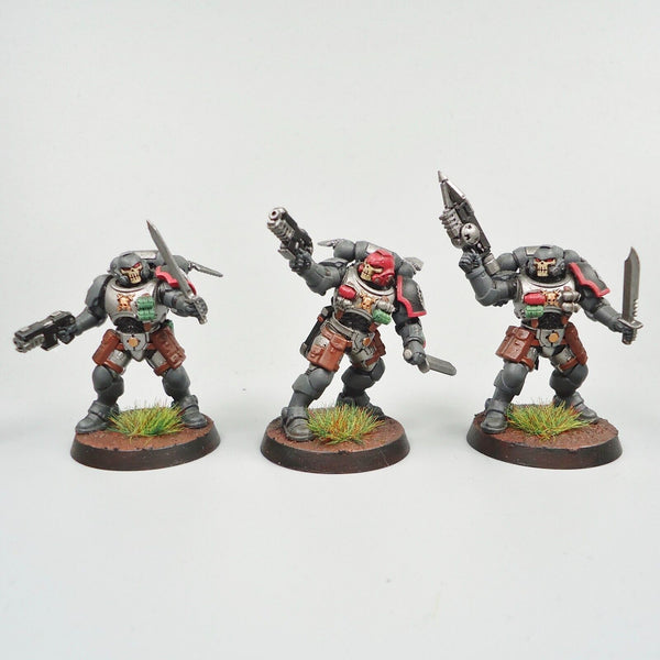 Space Marines Raven Guard Primaris Reivers x5 Painted - Warhammer 40k Army