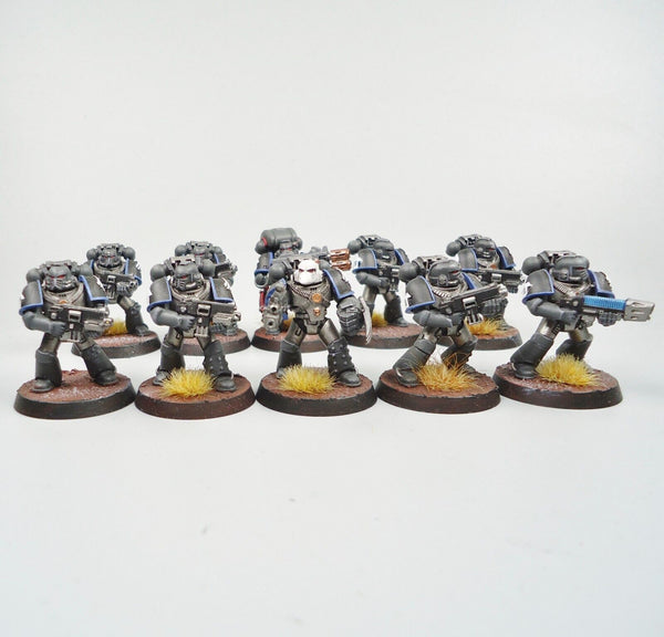 Space Marines Raven Guard Tactical Squad Painted - Warhammer 40k Army