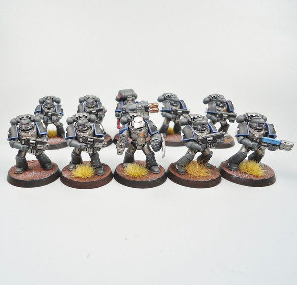 Space Marines Raven Guard Tactical Squad Painted - Warhammer 40k Army