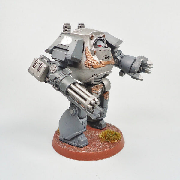 Space Marines Raven Guard Contemptor Dreadnought Painted - Warhammer 40k Army