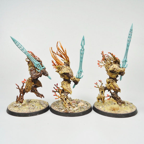 Sylvaneth Kurnoth Hunters x3 Painted - Warhammer Fantasy Age of Sigmar Army