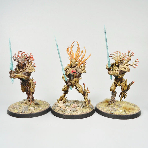 Sylvaneth Kurnoth Hunters x3 Painted - Warhammer Fantasy Age of Sigmar Army