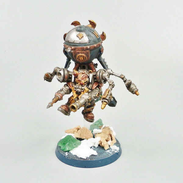 Warhammer Age Of Sigmar Army Kharadron Overlords Endrinmaster With Suit Painted