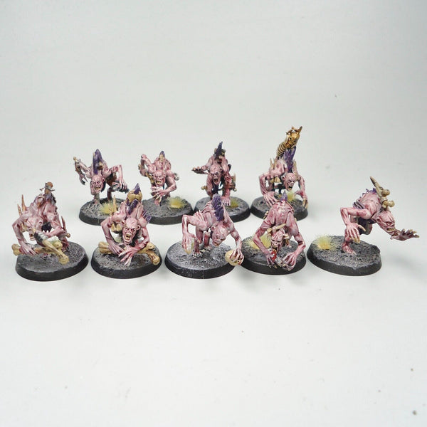 Flesh Eater Courts Crypt Ghouls x9 Painted Warhammer Fantasy Age of Sigmar Army