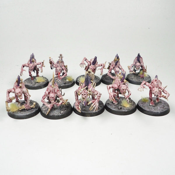 Flesh Eater Courts Crypt Ghouls x10 Painted Warhammer Fantasy Age of Sigmar Army