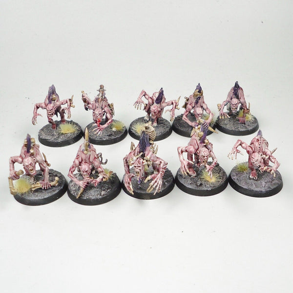 Flesh Eater Courts Crypt Ghouls x10 Painted Warhammer Fantasy Age of Sigmar Army