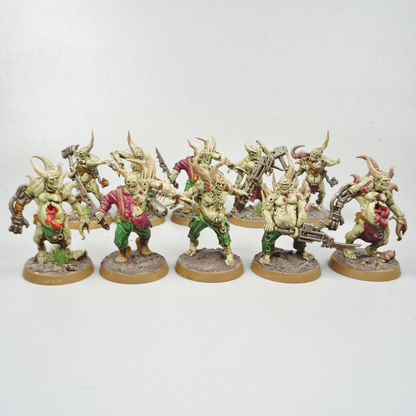 Death Guard Poxwalkers x10 Painted - Warhammer 40k Army