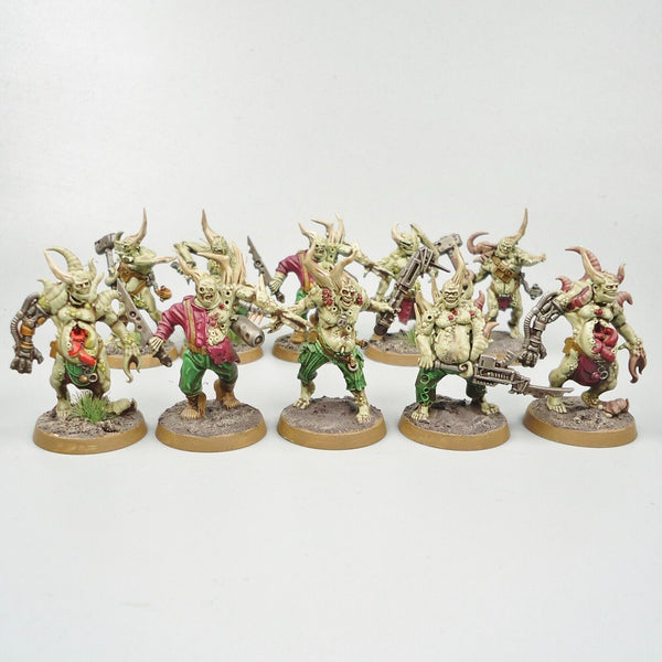 Death Guard Poxwalkers x10 Painted - Warhammer 40k Army