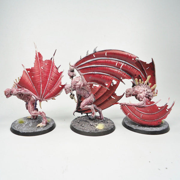 Flesh Eater Courts Crypt Flayers x3 Painted Warhammer Fantasy Age of Sigmar Army