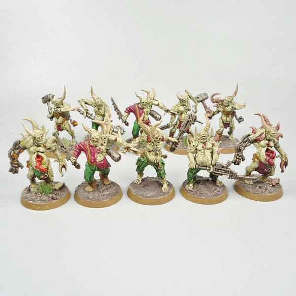 Death Guard Poxwalkers x10 Painted - Warhammer 40k Army