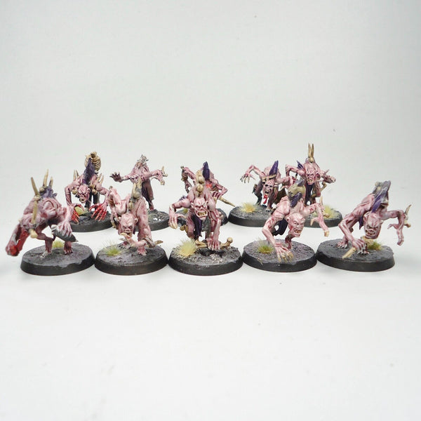 Flesh Eater Courts Crypt Ghouls x10 Painted Warhammer Fantasy Age of Sigmar Army