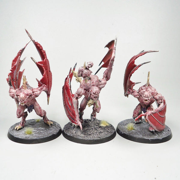 Flesh Eater Courts Crypt Flayers x3 Painted Warhammer Fantasy Age of Sigmar Army