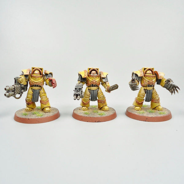 Warhammer 30k Horus Heresy Army Space Marines Imperial Fists Terminators x5