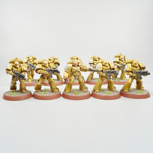 Warhammer 30k Horus Heresy Army Space Marines Imperial Fists Tactical Marines