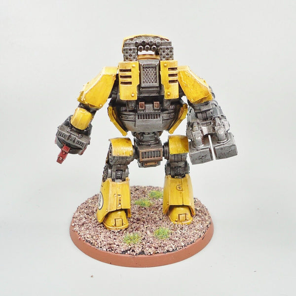 Warhammer 30k Horus Heresy Army Space Marines Imperial Fists Dreadnought Painted