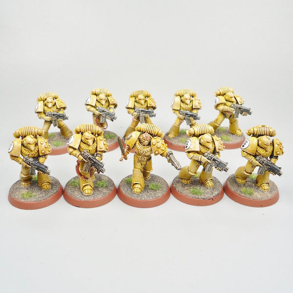 Warhammer 30k Horus Heresy Army Space Marines Imperial Fists Tactical Marines