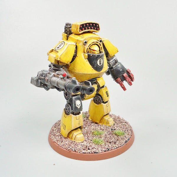 Warhammer 30k Horus Heresy Army Space Marines Imperial Fists Dreadnought Painted