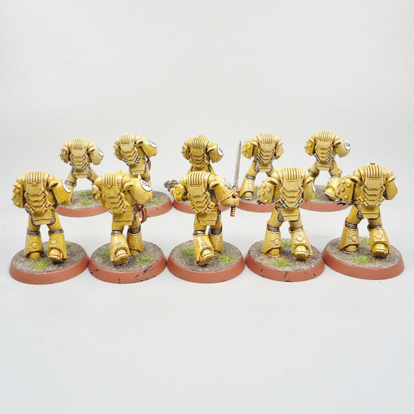 Warhammer 30k Horus Heresy Army Space Marines Imperial Fists Tactical Marines